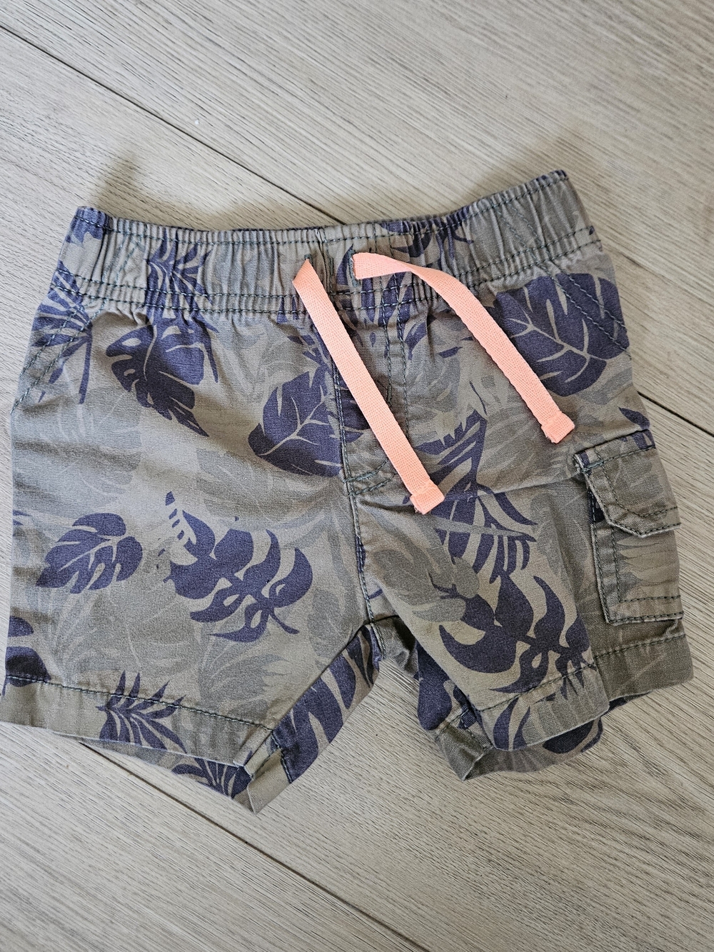Carter's Camo Cargo Shorts Baby Boy Size 9m